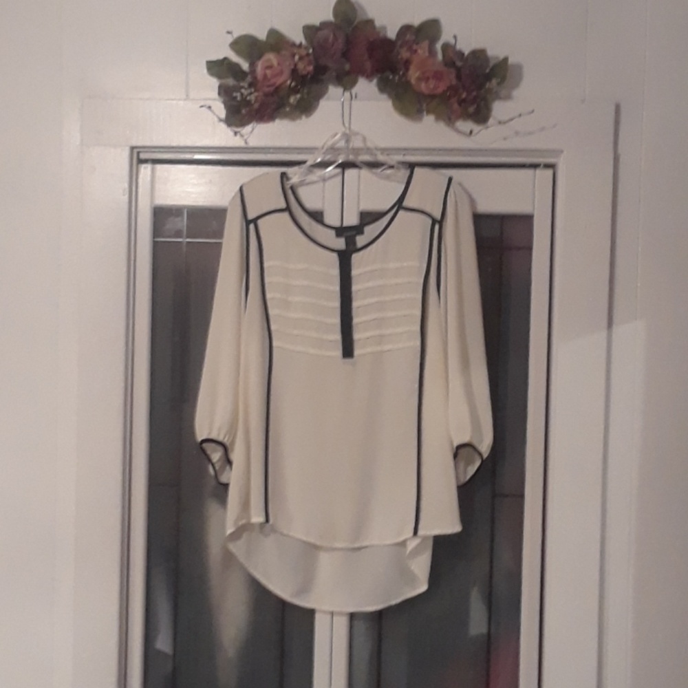 Alfani Cream Blouse 14 🌸